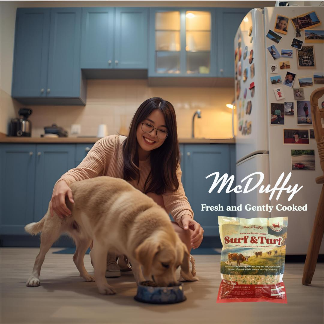McDuffy's Fresh Home Cooked Complete Dog Food for Puppies and Adults