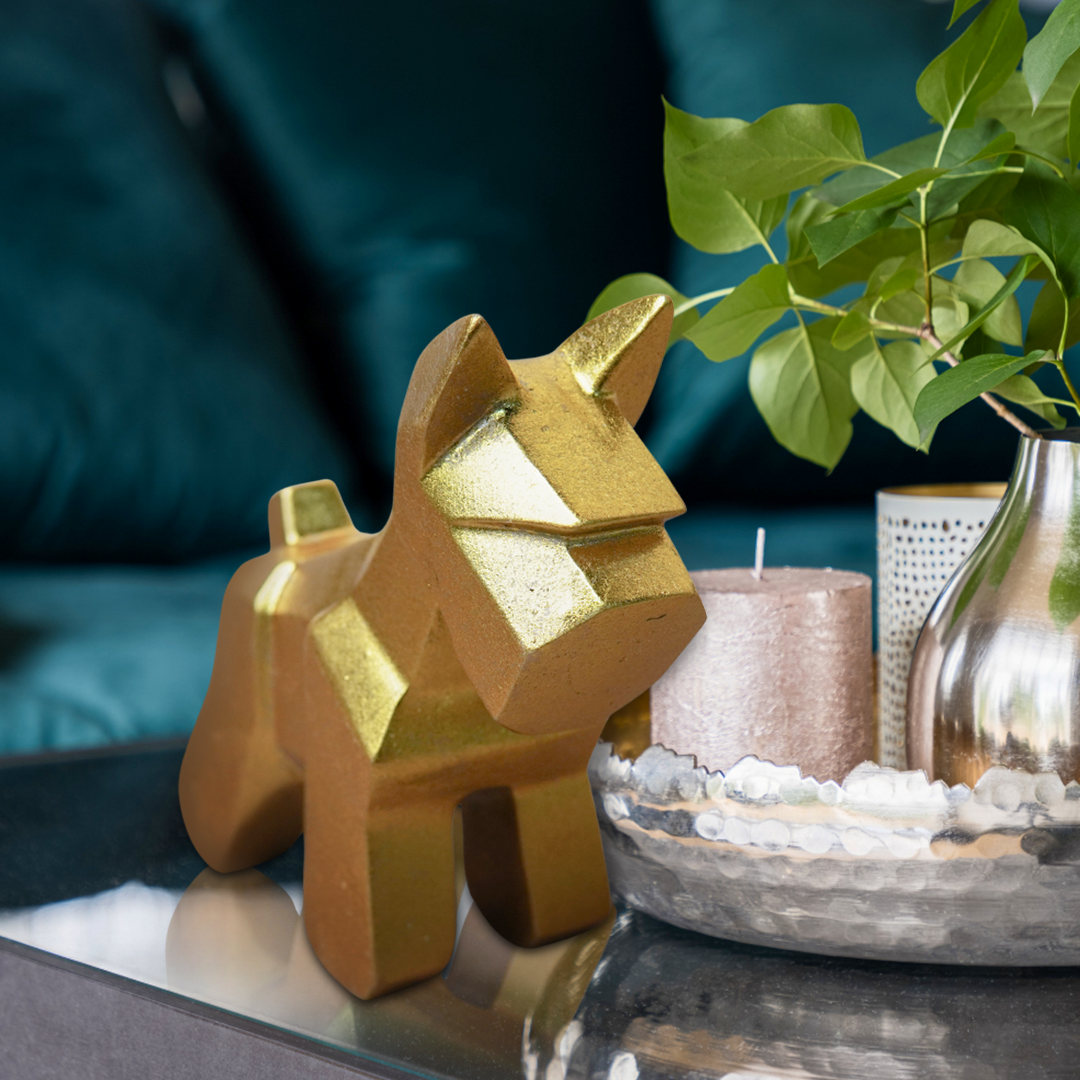 Abstract Dog Statues