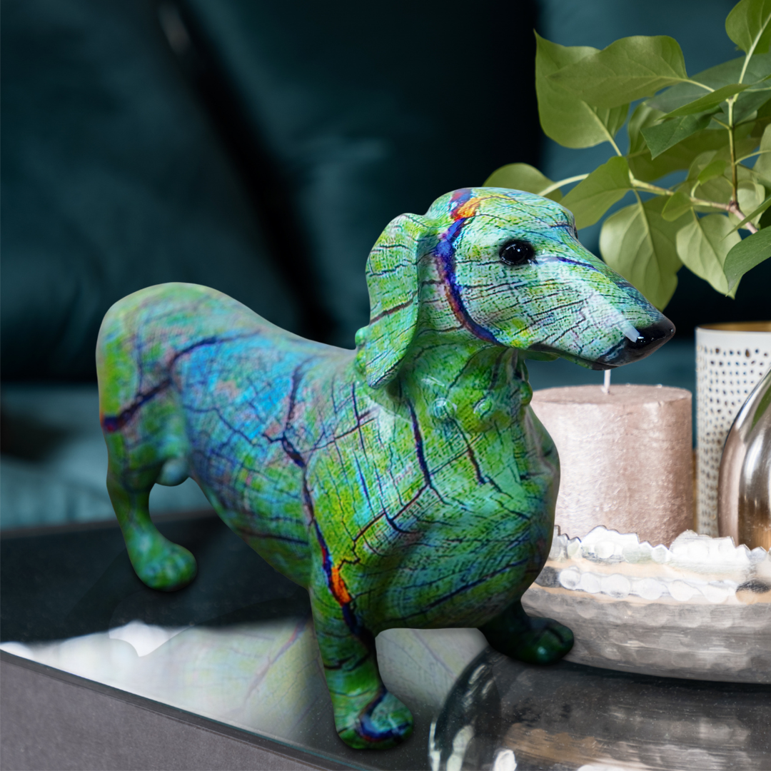 Abstract Dog Statues