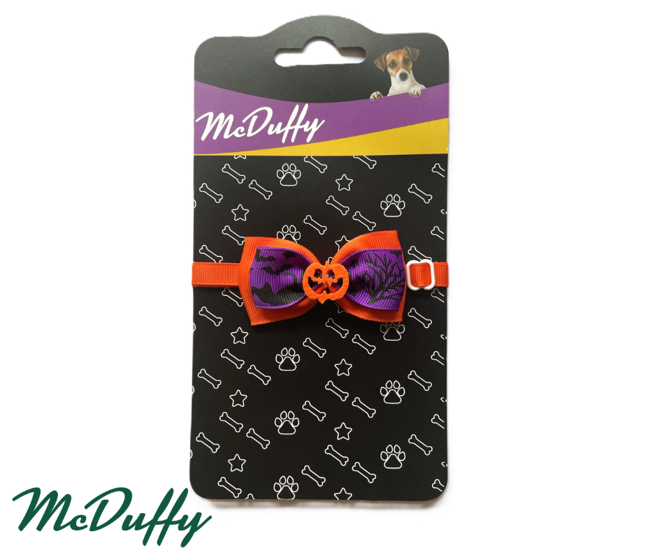 Dog Collar Ribbon - Halloween Design