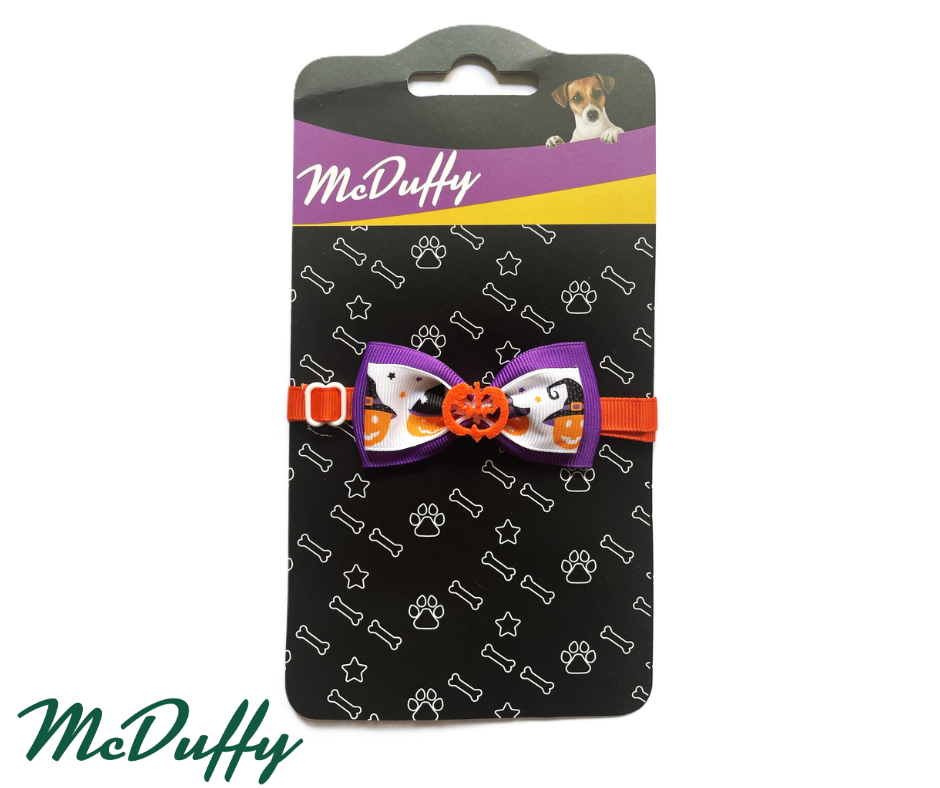 Dog Collar Ribbon - Halloween Design