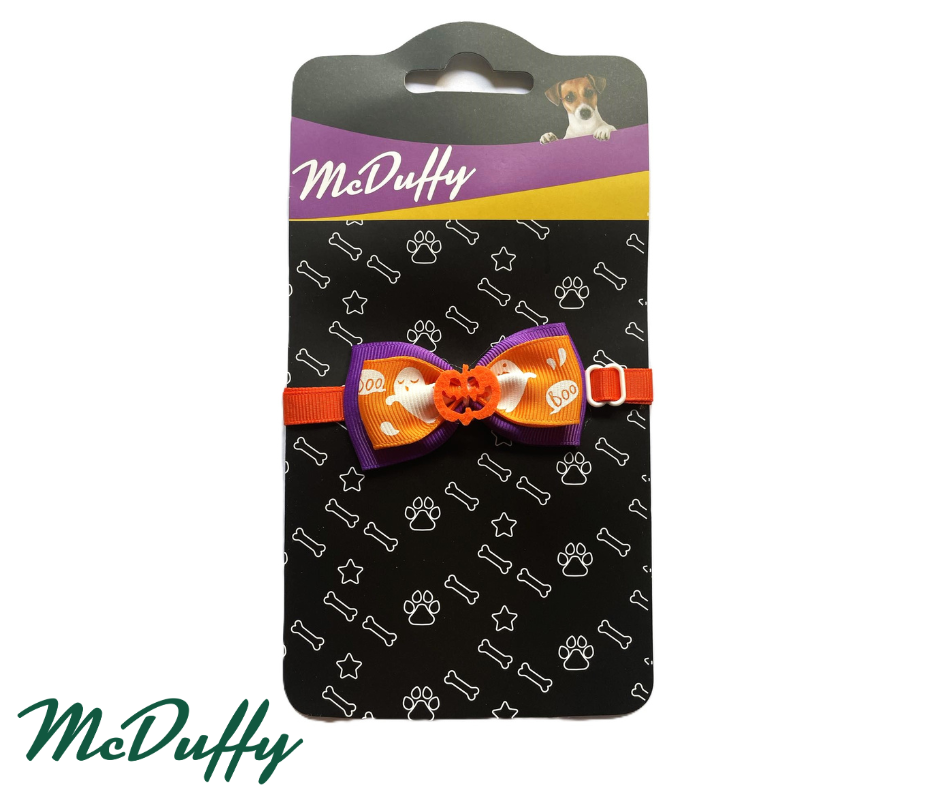 Dog Collar Ribbon - Halloween Design