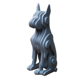 Abstract Dog Statues