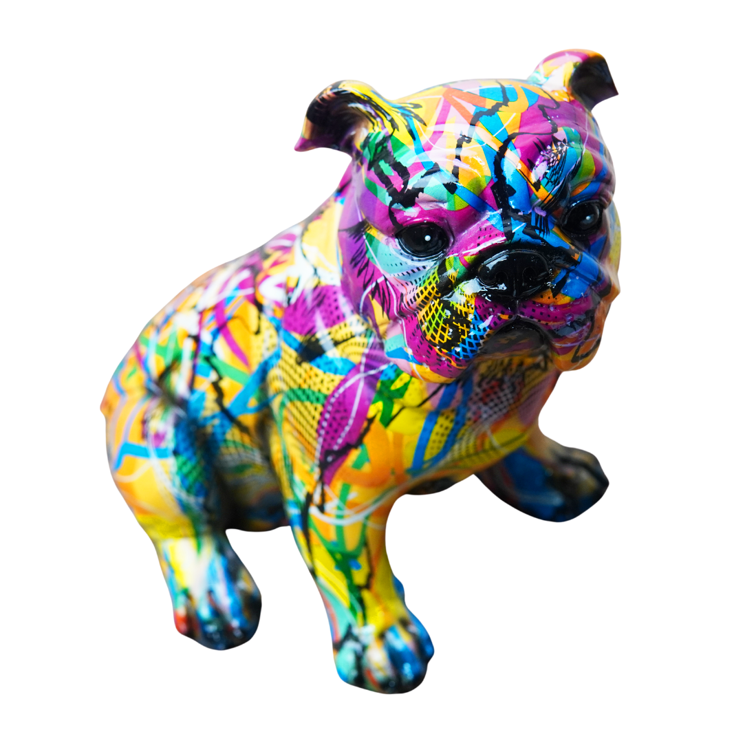 Abstract Dog Statues