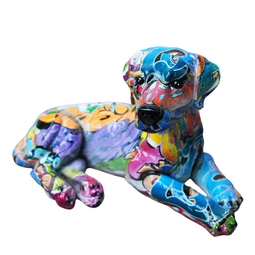Abstract Dog Statues