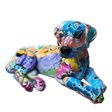 Abstract Dog Statues