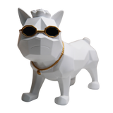 Abstract Dog Statues