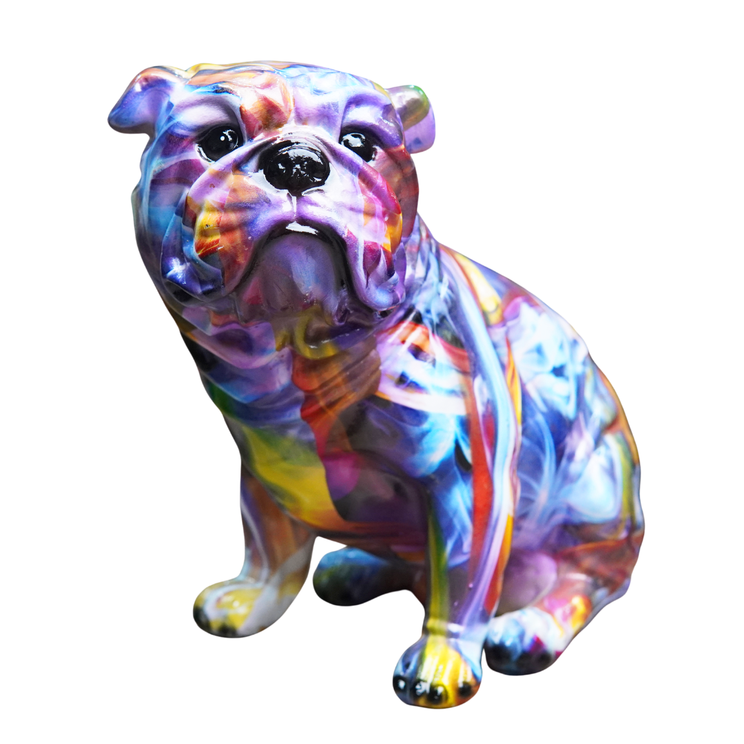 Abstract Dog Statues