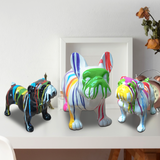 Abstract Dog Statues