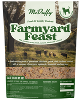 McDuffy's Fresh Home Cooked Complete Dog Food - 500 grams