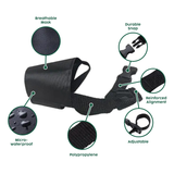 Nylon Oxford Mesh Velcro Muzzle