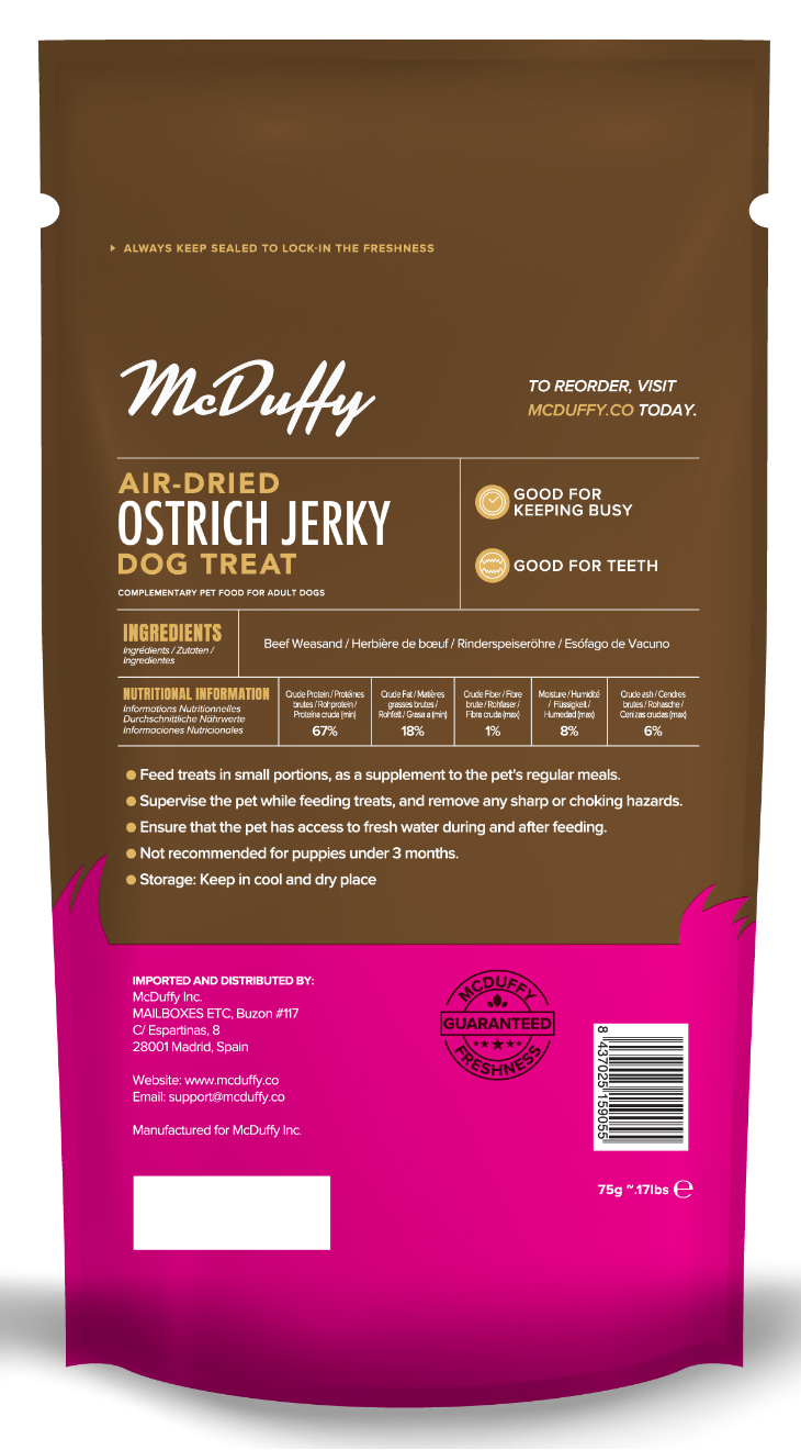 McDuffy Air Dried Dog Treats