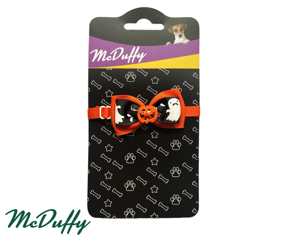 Dog Collar Ribbon - Halloween Design